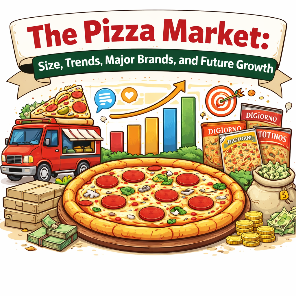 The Pizza Market: Size, Growth, Trends, and Major Brands in 2026