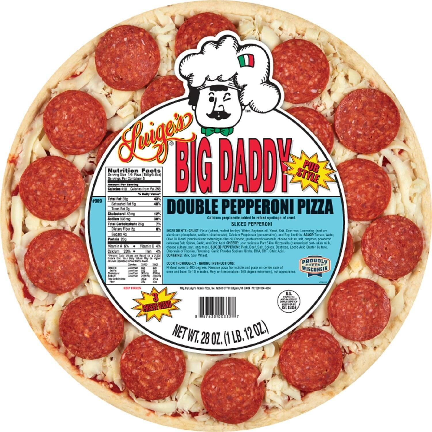 Big Daddy Pub Style 2x Pepperoni