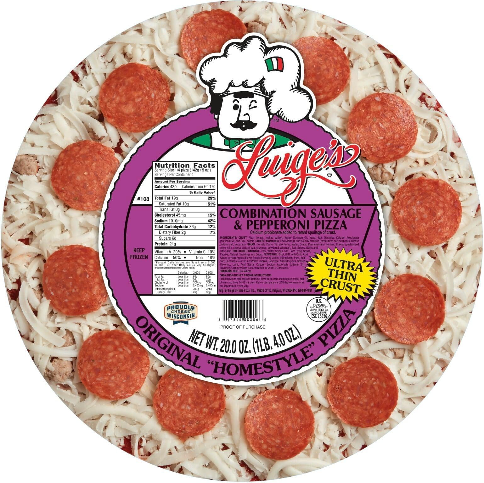 Original "Homestyle" Sausage & Pepperoni